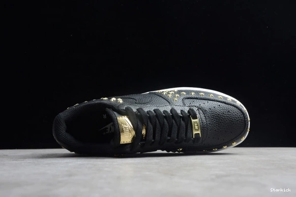 LOW STARS BLACK NIKE AIR 1 AR0639-001 FORCE 0122